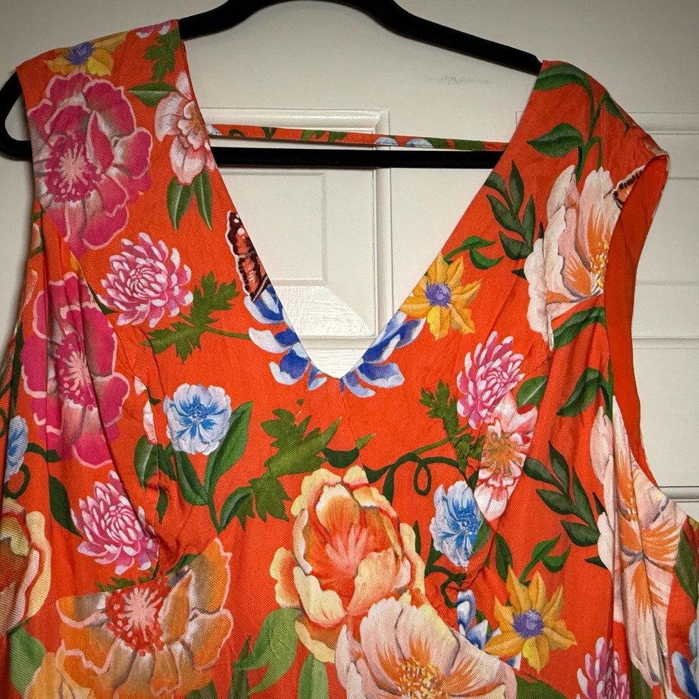 By Anthropologie Low Back Midi Dress - Picture 4 of 12